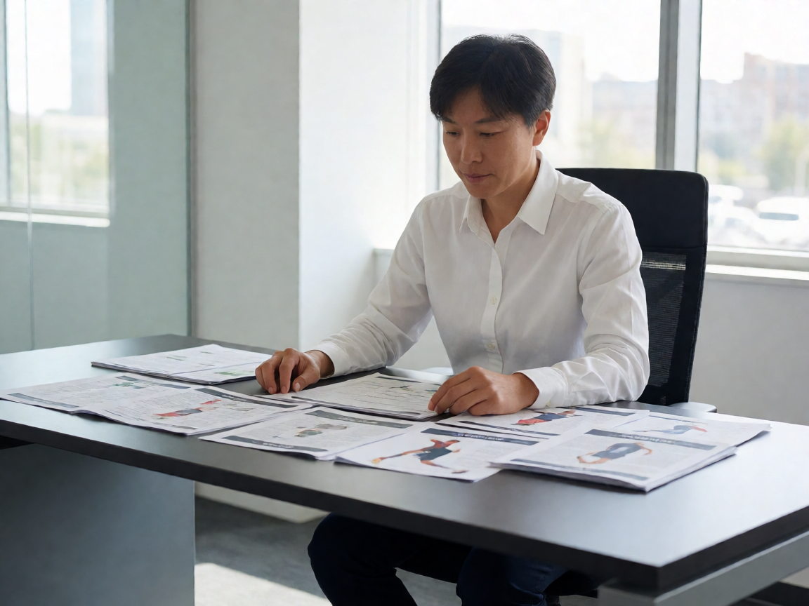 体育新闻工作台：编辑正在审阅赛事分析与战报内容